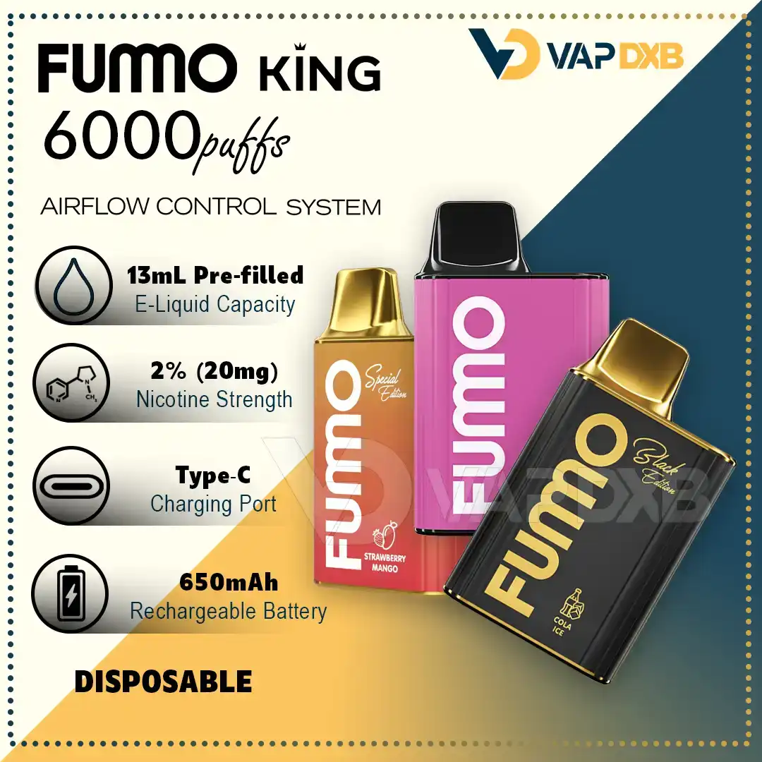 FUMMO king 6000 puffs disposable vape FUMMO king 6000 puffs disposable vape