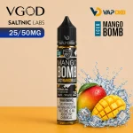 vgod saltnic 30ml vape juice-Iced Mango Bomb