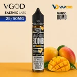 vgod saltnic 30ml vape juice-Mango Bomb