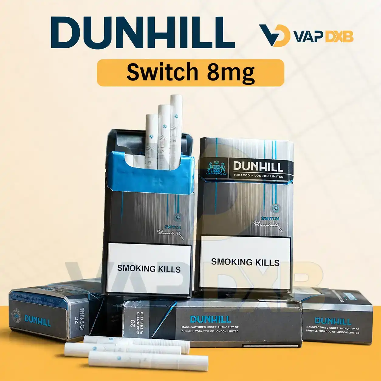 Dunhill Switch 8mg cigarettes Dunhill Switch 8mg cigarettes