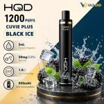 HQD Black Ice 1200 Puffs Cuvie Plus Disposable Vape