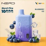 Nerd Fire 10000 Puffs Disposable Vape Blueberry Ice