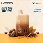 Nerd Fire 10000 Puffs Disposable Vape Coffee Tobacco