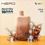Nerd Fire 10000 Puffs Disposable Vape Cola Ice
