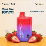 Nerd Fire 10000 Puffs Disposable Vape Strawberry