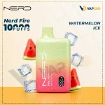 Nerd Fire 10000 Puffs Disposable Vape Watermelon Ice