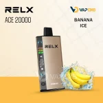 RELX Ace 20000 Puffs Disposable Vape Banana Ice