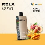 RELX Ace 20000 Puffs Disposable Vape Mango Peach