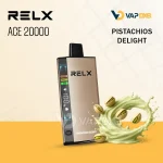RELX Ace 20000 Puffs Disposable Vape Pistachios Delight