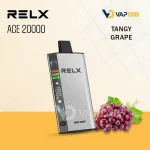 RELX Ace 20000 Puffs Disposable Vape Tangy Grape