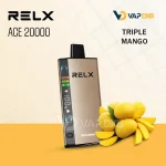 RELX Ace 20000 Puffs Disposable Vape Triple Mango