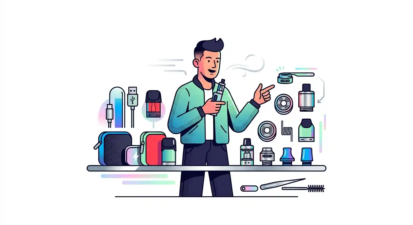 Types of Vape Accessories You Can Choose