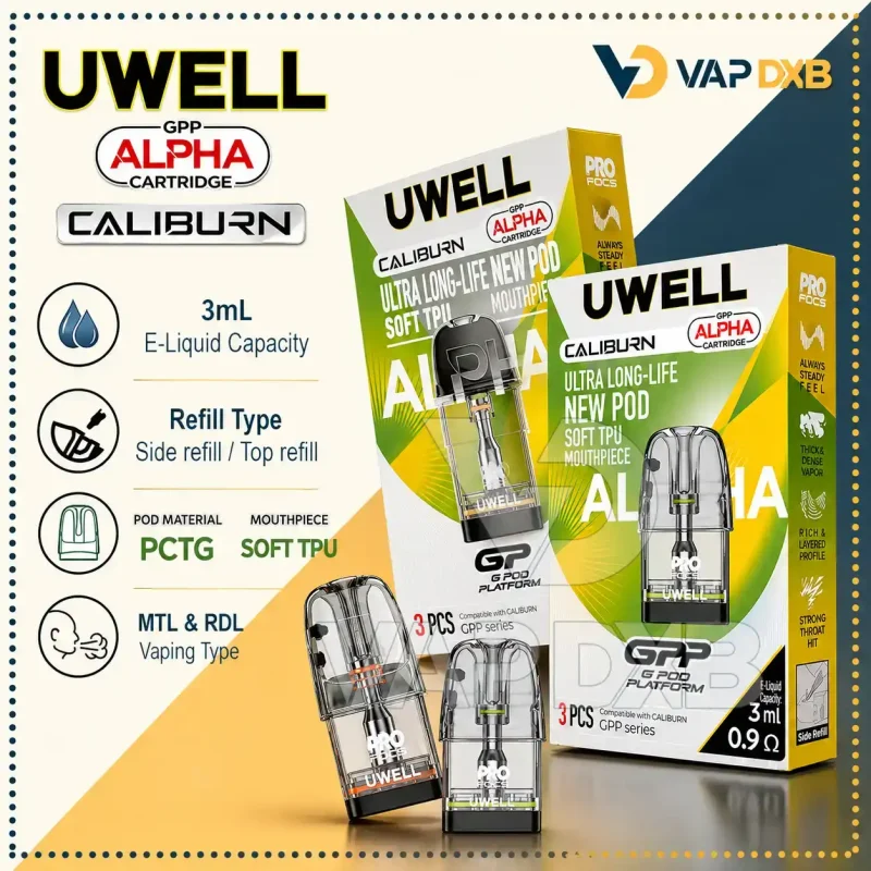 UWELL GPP ALPHA Pod Cartridge