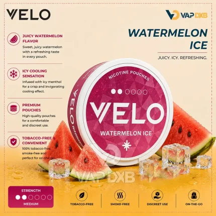 VELO Watermelon Ice Nicotine Pouches