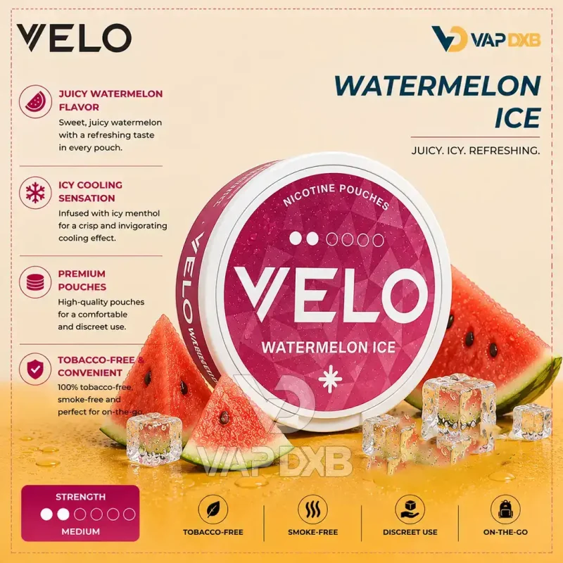 VELO Watermelon Ice Nicotine Pouches