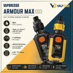 Vaporesso Armour MAX 220W Tank Mod Kit