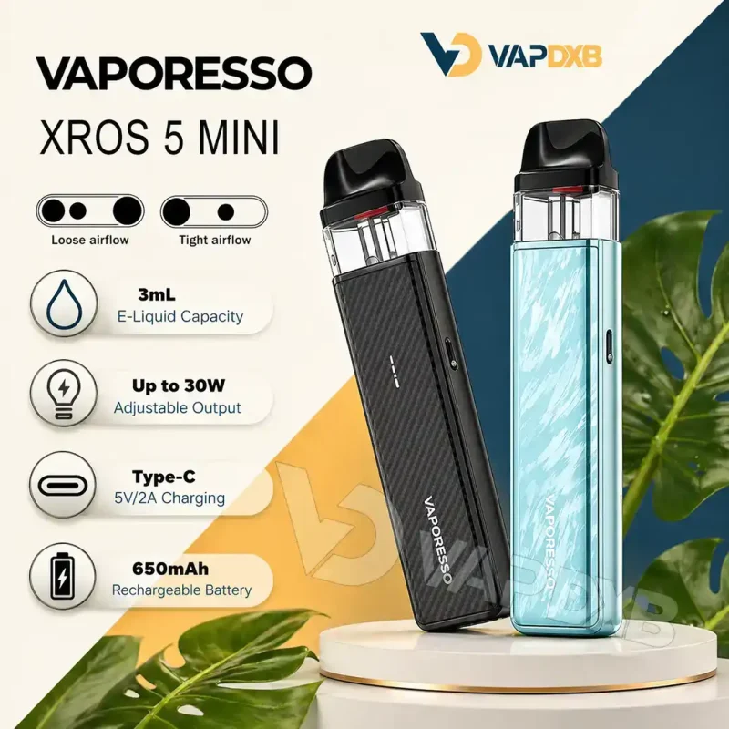 Vaporesso XROS 5 Mini Pod Kit 30W in UAE