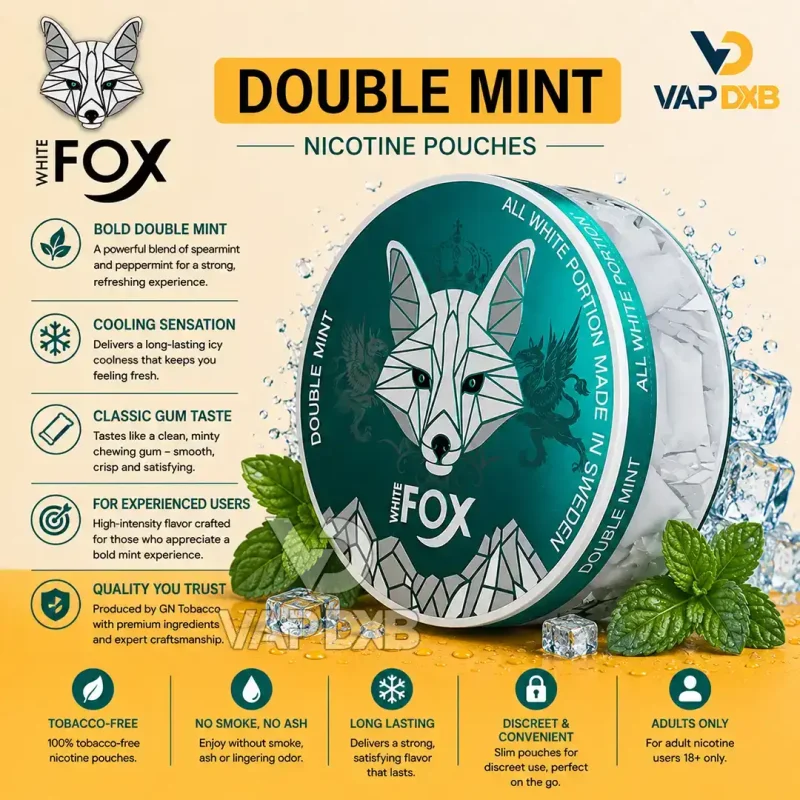 White Fox Double Mint