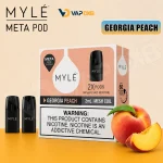 myle v5 meta pods- Georgia Peach
