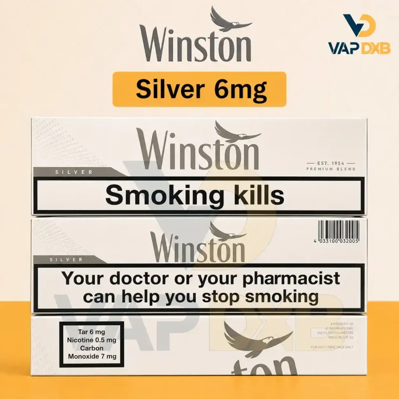 winston silver 6mg cigarette