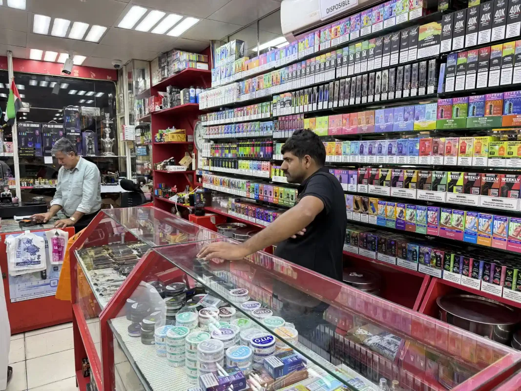 Shop counter area