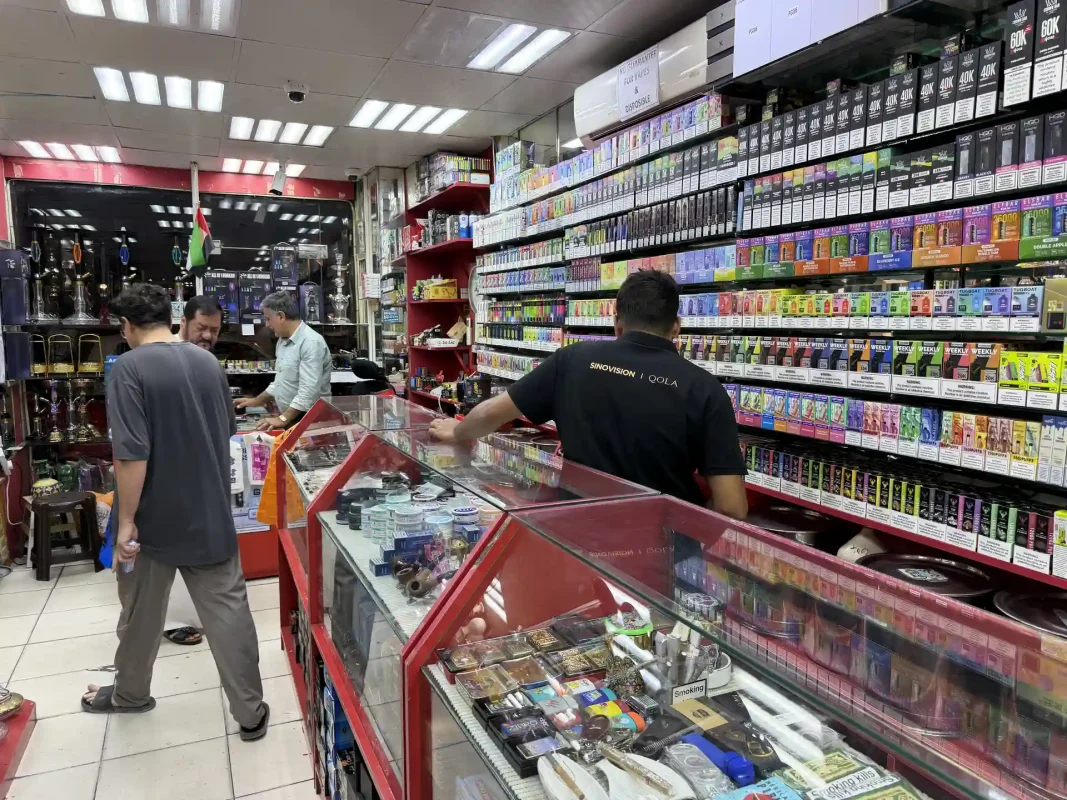 Vape shop interior