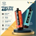 Al Fakher Mega Max 40000 Puffs Disposable Vape
