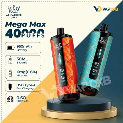 Al Fakher Mega Max 40000 Puffs Disposable Vape
