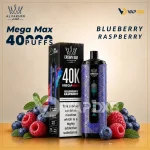 Al Fakher Mega Max 40000 Puffs Disposable Vape Blueberry Taspberry