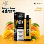Al Fakher Mega Max 40000 Puffs Disposable Vape Cool Mango