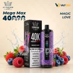 Al Fakher Mega Max 40000 Puffs Disposable Vape Magic Love