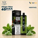 Al Fakher Mega Max 40000 Puffs Disposable Vape Menthol