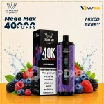Al Fakher Mega Max 40000 Puffs Disposable Vape Mixed Berry
