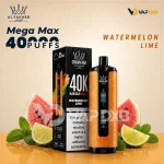 Al Fakher Mega Max 40000 Puffs Disposable Vape Watermelon Lime