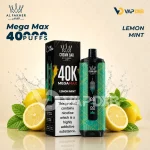 Al Fakher Mega Max 40000 Puffs Disposable Vape lemon mint