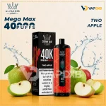 Al Fakher Mega Max 40000 Puffs Disposable Vape two apple