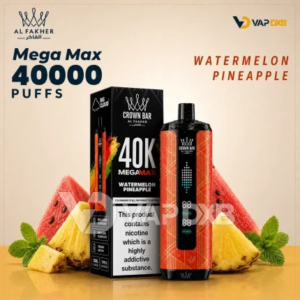 Al Fakher Mega Max 40000 Puffs Disposable Vape watermelon pineapple