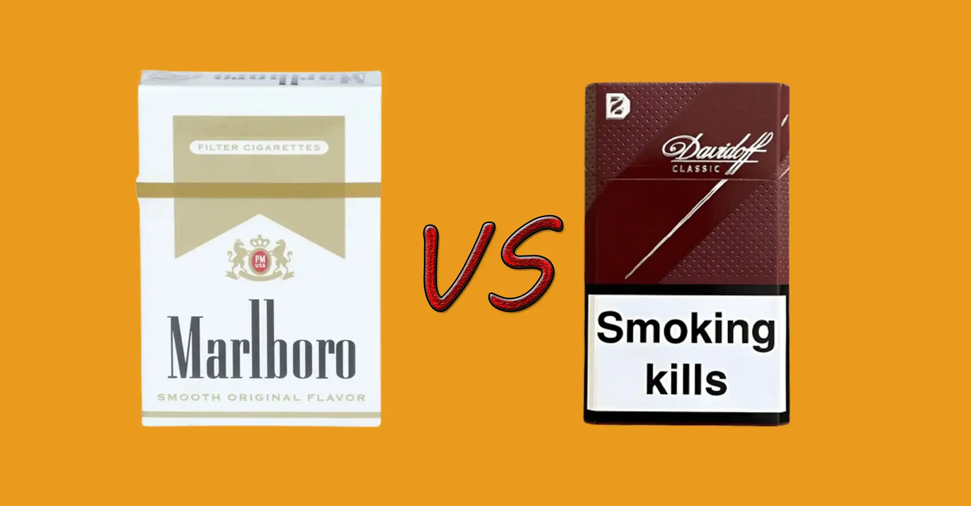 Davidoff vs Marlboro Comparison