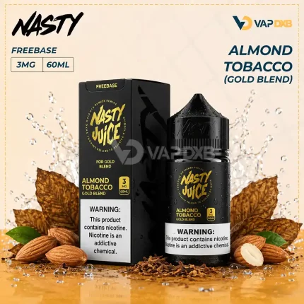 Nasty Juice Gold Blend Almond Tobacco 60ml E-Juice 3mg
