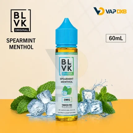 BLVK SPEAR MINT MENTHOL Unicorn Freebase E-Juice 60ml
