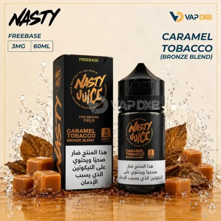 Nasty Juice Bronze Blend Caramel Tobacco 60ml E-Juice 3mg