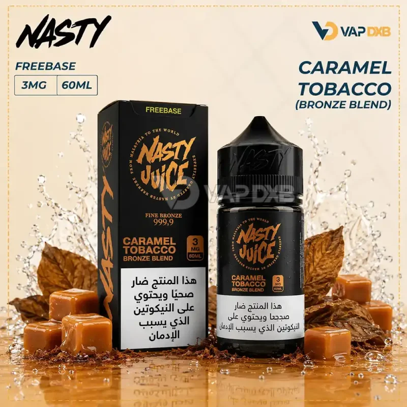 Nasty Juice Bronze Blend Caramel Tobacco 60ml E-Juice 3mg