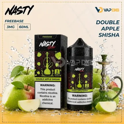 Nasty Juice Double Apple Shisha 60ml E-Juice 3mg