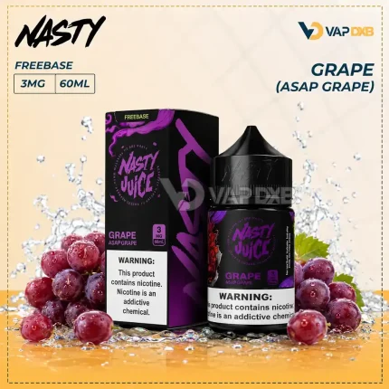 Nasty Juice ASAP Grape 60ml E-Juice 3mg