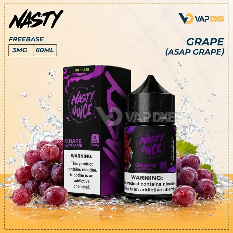 Nasty Juice ASAP Grape 60ml E-Juice 3mg