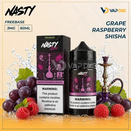 Nasty Juice Grape Raspberry Shisha 60ml E-Juice 3mg