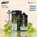 Green Grape Shisha by Nasty Juice 60ml E-Juice 3mg