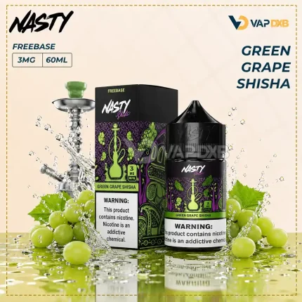 Green Grape Shisha by Nasty Juice 60ml E-Juice 3mg