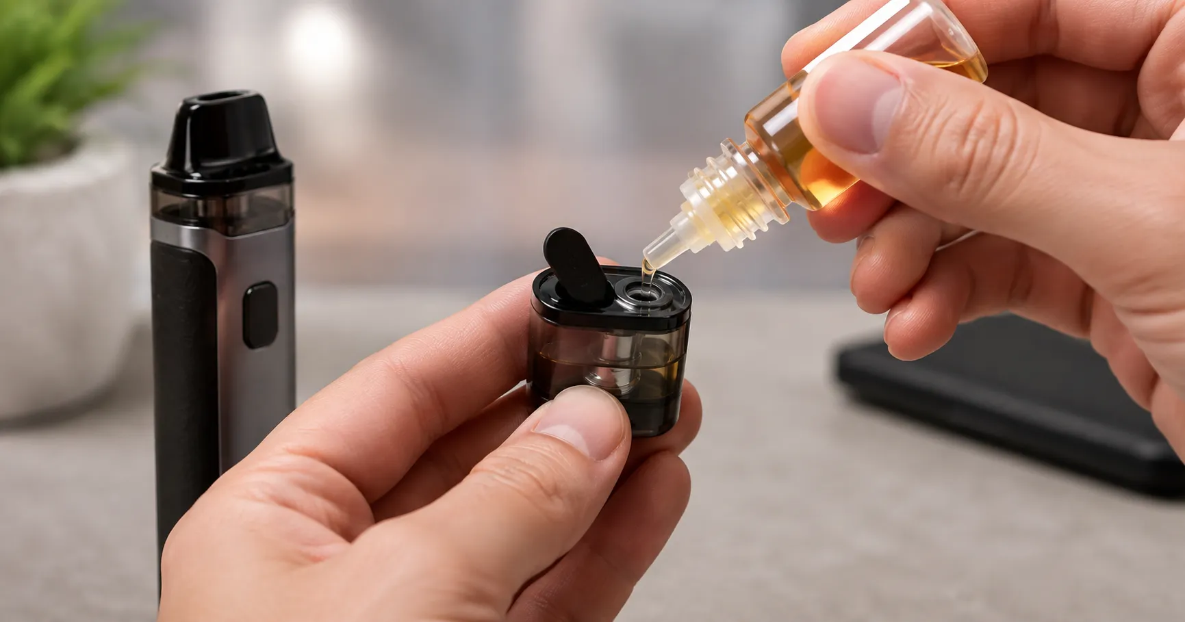 How to Fill a Vape Pod or Tank