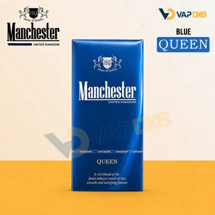 Manchester Blue Queen Cigarettes